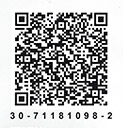 QR 30-71181098-2